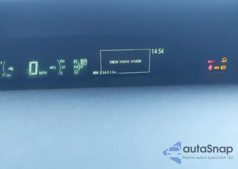 2011 Toyota Prius Three из США, поврежденный, VIN JTDKN3DU6B1411487